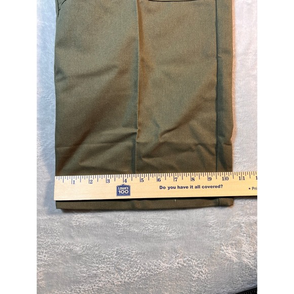 Dickies Loose Fit Double Knee Cell Phone Pocket Work Skating Pants 40X32 Green - Picture 5 of 6